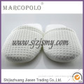 alibaba supplier 100 cotton waffle slipper with EVA/China made 5 star hotel eva soles for slippers